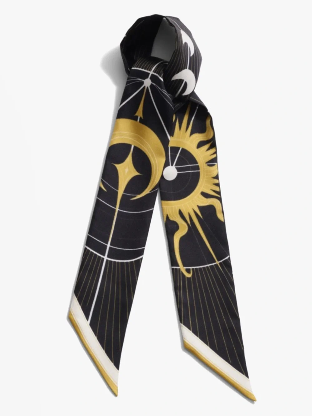 Awe Inspired Silk Twill Scarf. Brand new!